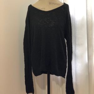 Signature Eight Black Sweater